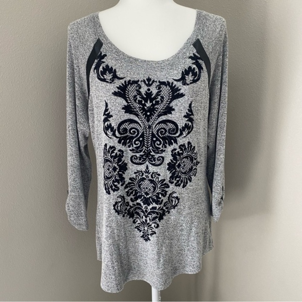 HANNAH | GRAY TUNIC SIZE M